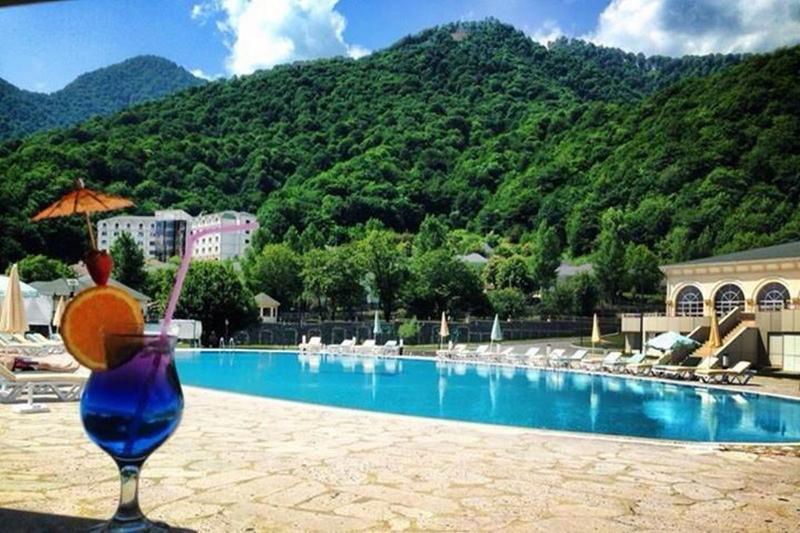 Qafqaz Resort Hotel Qəbələ Exterior foto